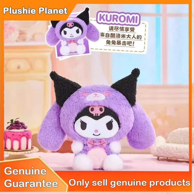 

Подлинная Sanrio Be Overwhelmed с Joy Series Blind Box Kuromi Модель My Melody Плюшевая кукла Cinnamoroll Pompompurin Подарочная игрушка