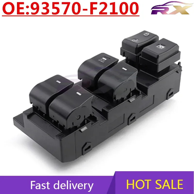 NEW:93570-F2100 Power Window Master Control Switch For Hyundai Elantra
