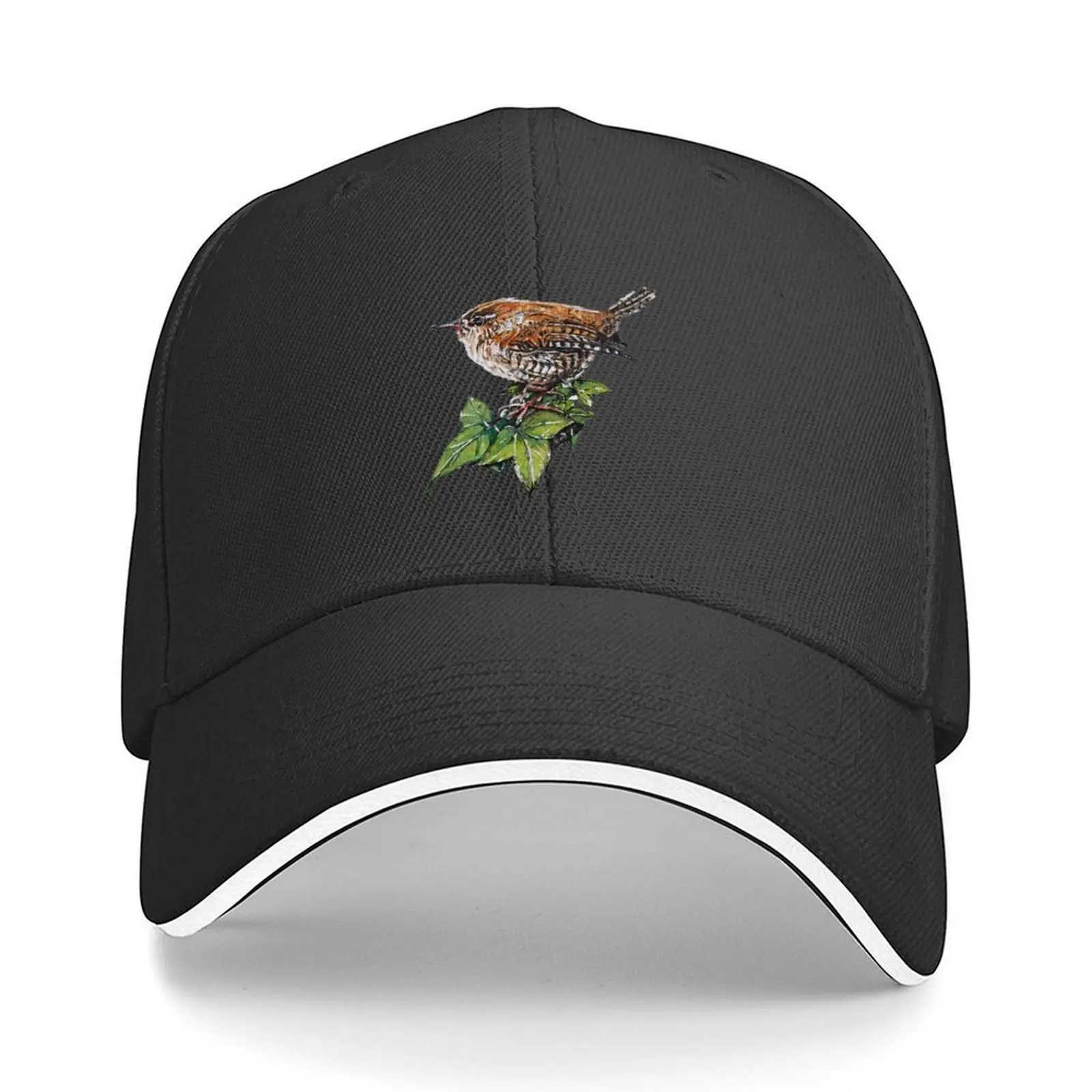 

Jenny Wren, Garden Bird Art Baseball Cap Anime Hat Luxury man cap fun hats Golf Wear Hats Man Women's