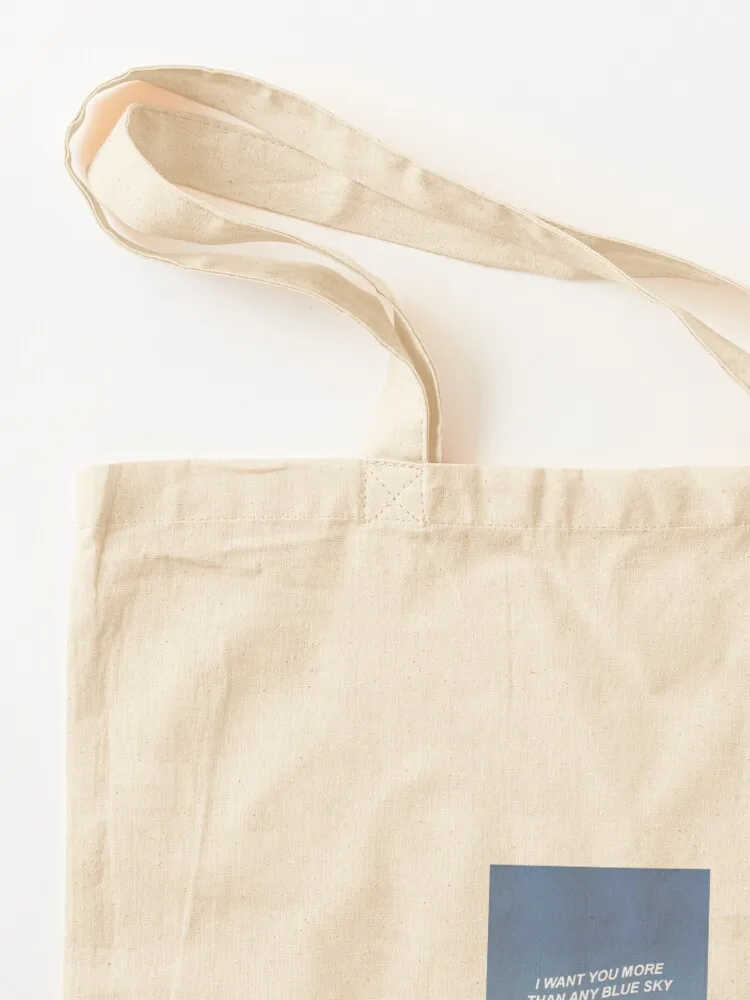 أريد أنك أكثر من أي سماء زرقاء - التجوية معك حمل حقيبة قماشية حقيبة يد نسائية مخصصة