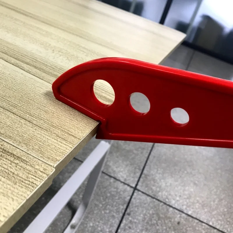 2PCS Safety Woodworking Push Stick Plastic Ergonomic Red Color Table Saw Push Stick