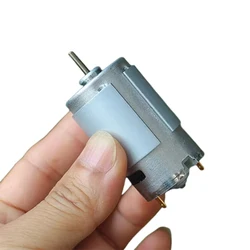 RS-395 Micro 28mm silnik elektryczny DC 12V 14.4V 16.2V 18V 24V 19500 obr./min wysoka prędkość węgla silnik szczotkowy DIY zabawki zabawki narzędzia wiertarka