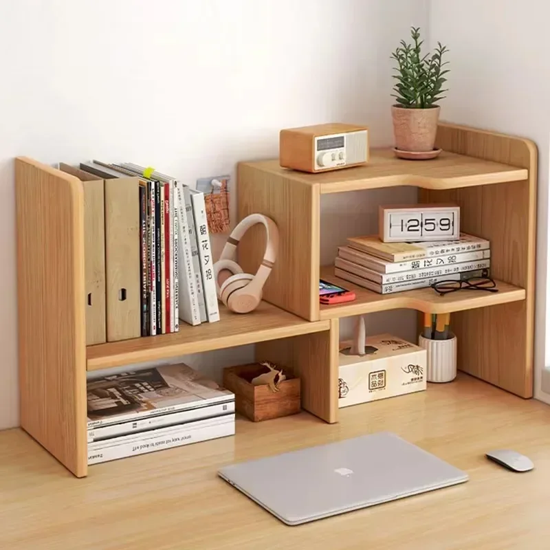 Versatile Small Book Display Magazine Holder Wood Living Room Magazine Rack Multilayer Porte Revue Bois Office Accessories