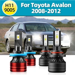 Car LED Headlight Powerful 120W Auto CSP Lamps Turbo High / Low Beam 12V Replacement For Toyota Avalon 2008 2009 2010 2011 2012