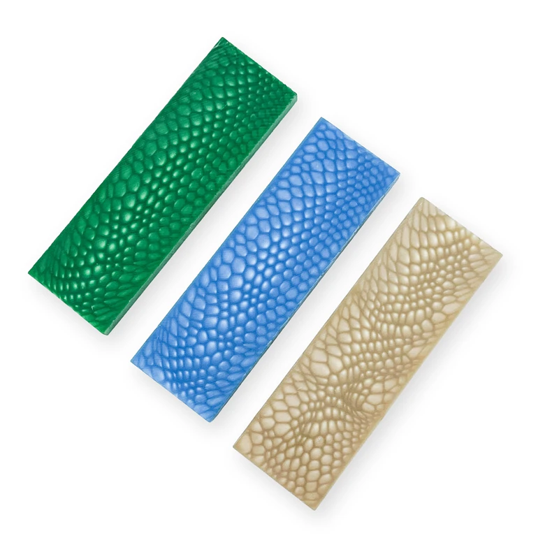 

1Pcs Squama Pattern Resin Slab 120*38*8MM DIY Knife Handle Making Composite Material Handcraft Accessories