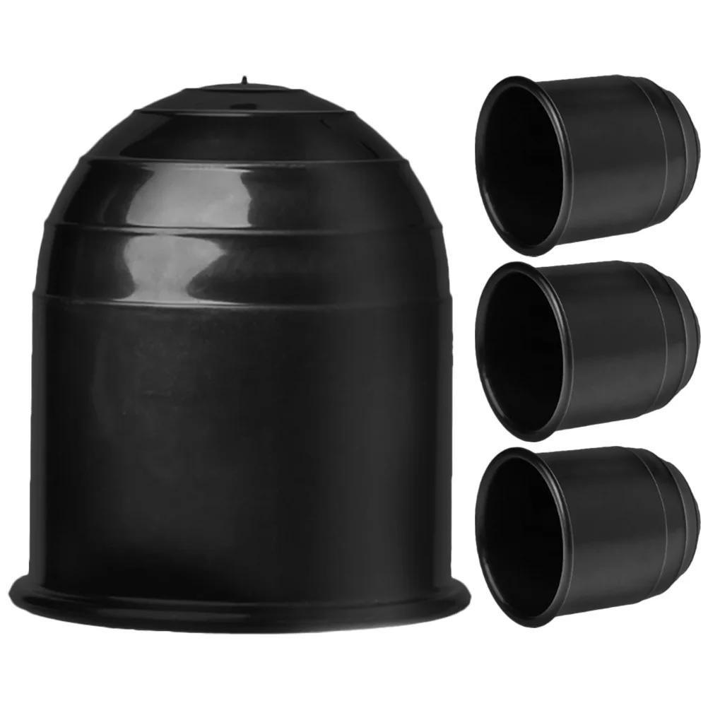 4 szt. Osłony na kulę holowniczą, plastikowe nakładki na kulę zaczepu do przyczep kempingowych, akcesoria do przyczep, ochraniacz do holowania, zamiennik mocowania