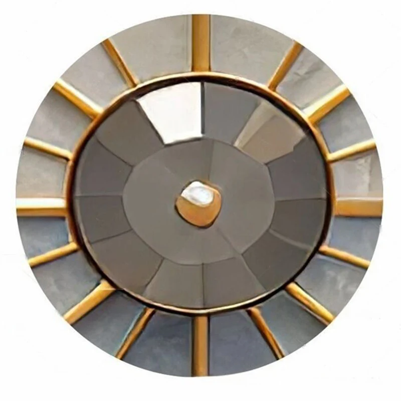 

MU8879 Modern Matte Grey marble slab and fashionable TV sofa background wall paper mural