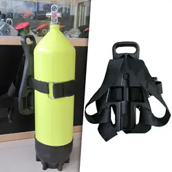 Scuba Diving Tank Back Pack Snorkeling Freediving Dive Single Oxygen Bottle Support Holder Bracket Backpack for Snorkeling Accs