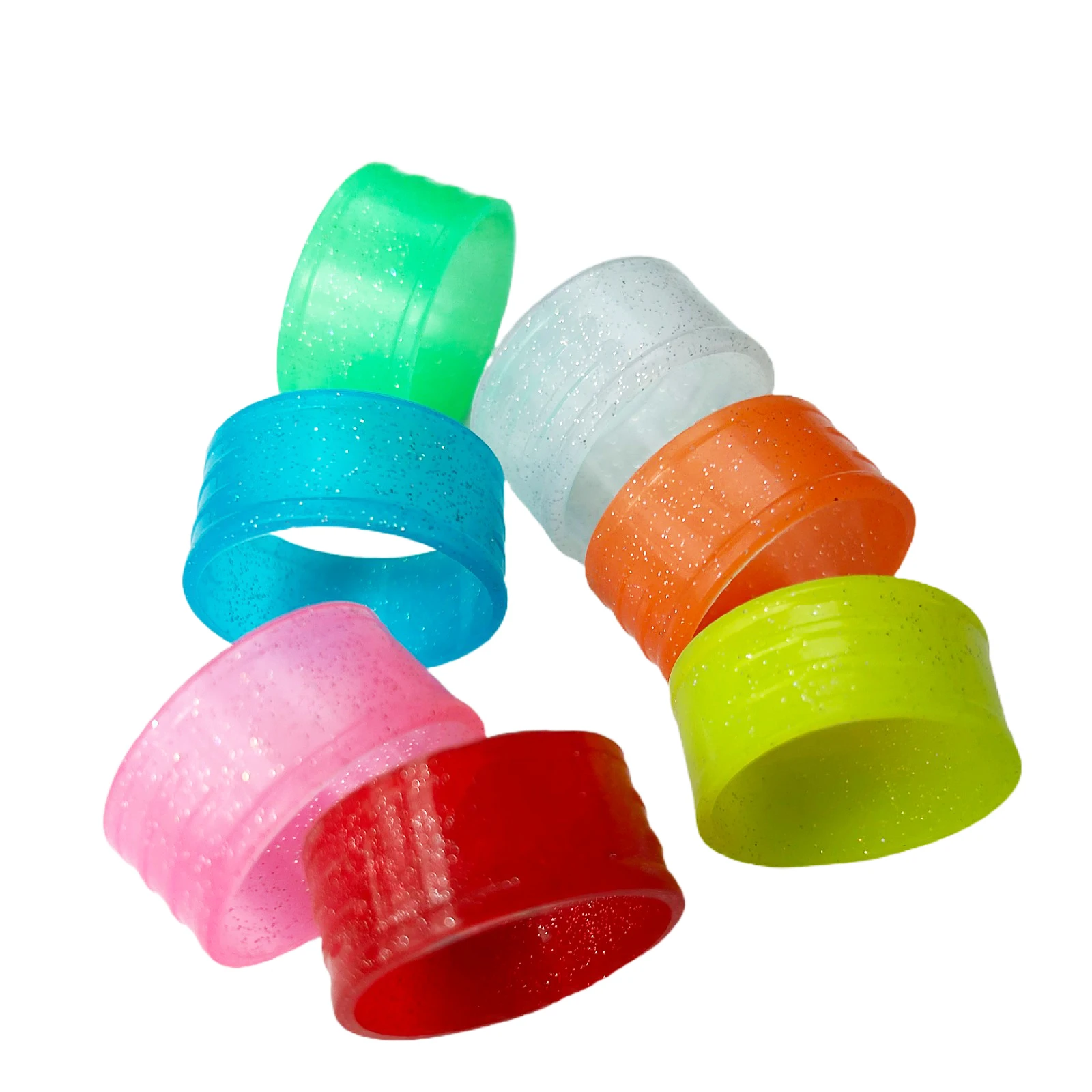 Wholesales 100pcs Tennis Racket Grips Seal Ring Tennis Racket Handle's Grip Ring Silicone Ring free shipping