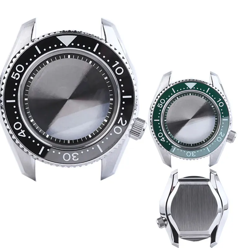 Watch Parts Solid 44mm Stainless Steel SBDX001/MM300 Case Ceramic Bezel Sapphire Glass Suitable For NH35/36 Movement 30Bar