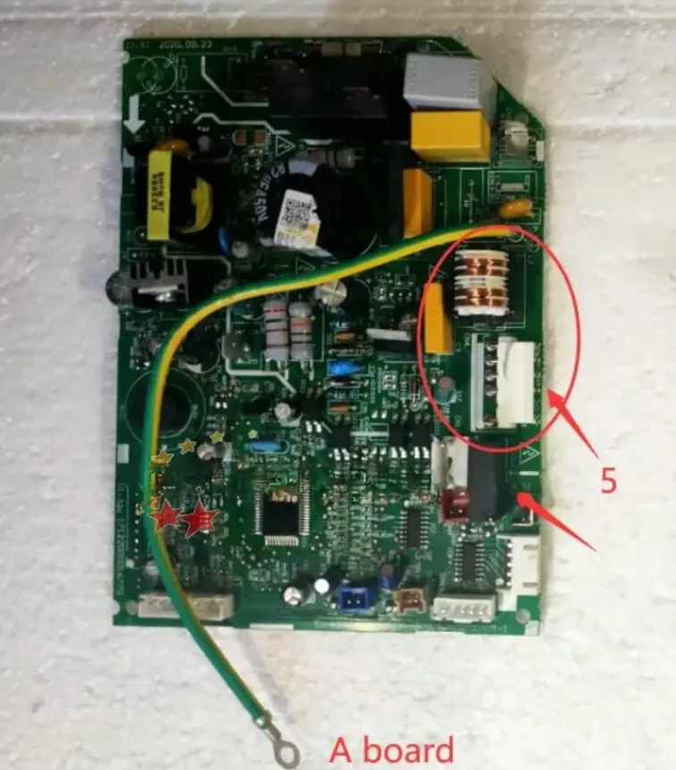 

New EU-KFR26G/NBP3NXY-ABAU for Midea control panel board EU-KFR26G/BP3N1Y-AB(0.5W) 17122000016770 17122000045389