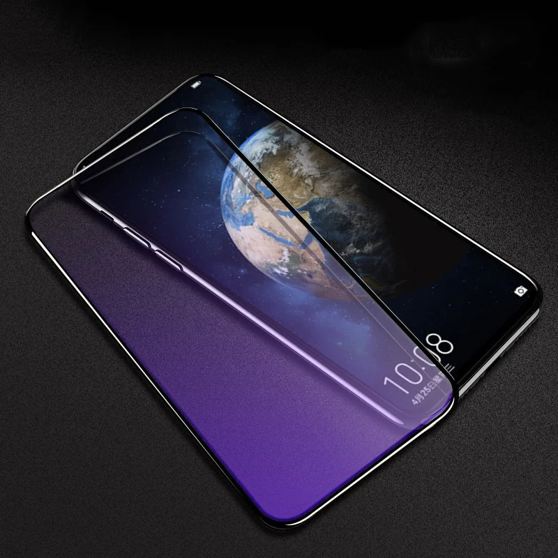 Full Cover Anti Blue-ray Glass Protector for VIVO V17 Pro Screen Protector Film for VIVO V17pro Silk Printing with Edge Glass