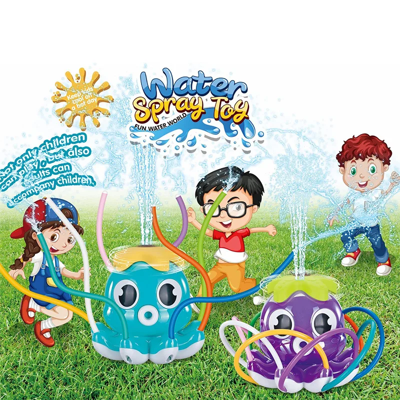 Popular New Cartoon Sprinkler Water Toy Kids Outdoor Games Sports Bathtub Children's Toys Gifts