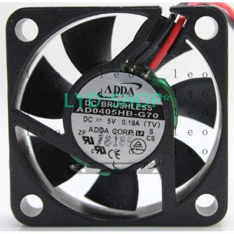 EE  Bearing Cooling Fan ADDA AD0405HB-G70 4010 DC5V 0.19A Brand New #A6-4