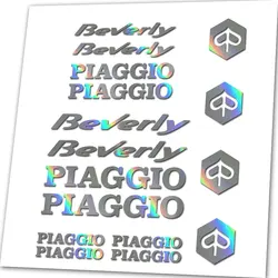 Compatible For Piaggio Beverly Logo Scooter Decal Stickers