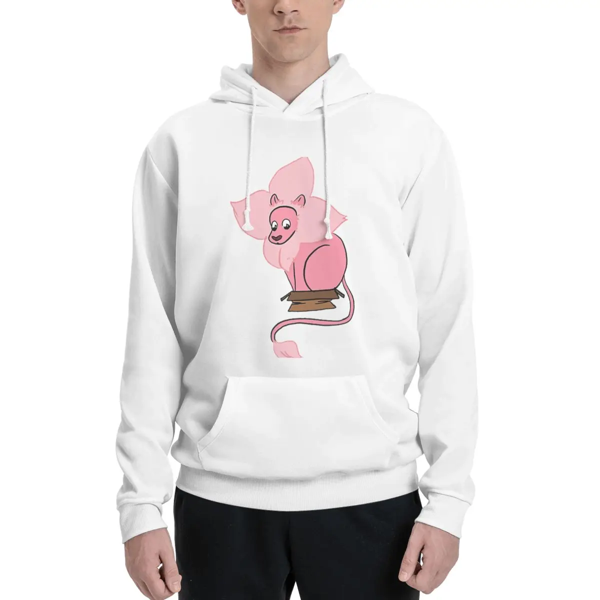 

Steven Universe Lion Hoodies Men's Women Casual Pullover Sweatshirt Hip Hop Long Sleeve Clothing Autumn Winter