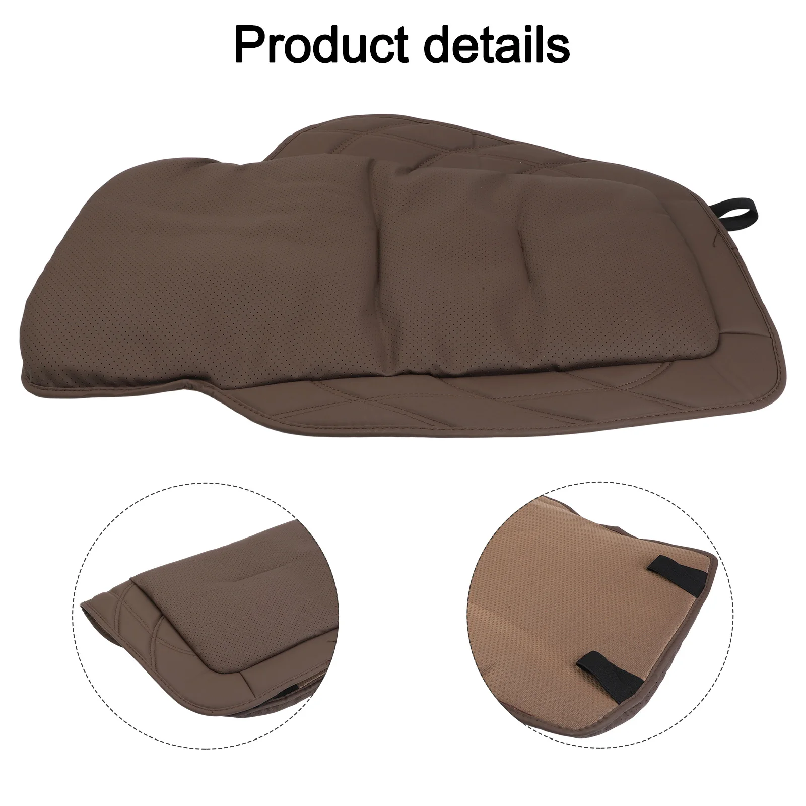 Comfortable Car Seat Cushion Breathable Leather Seat Car Seat Cushion Easy To Clean Four Seasons Comfort Car Interior Upgrade