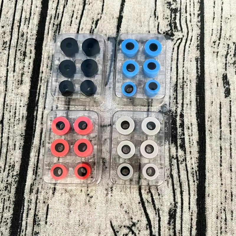 Xsl3 pares (6 peças) t400 fone de ouvido memória algodão earmuffs rebote tampões de ouvido esponja pu memória esponja fone de ouvido pontas de ouvido v90 mt1 st1 ba15