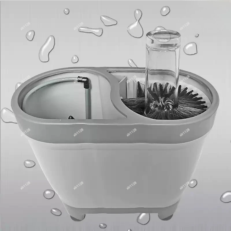 Tap Water Direct Connect Cup Washer Inner Outer Brush Flush Non-Power Cafe Restaurant Cleaner