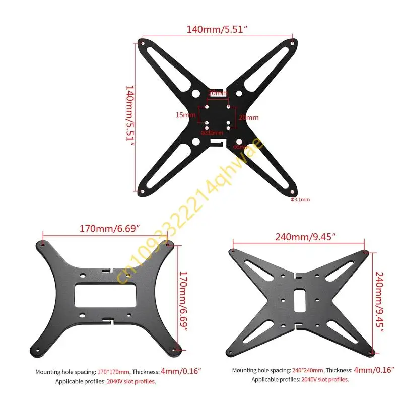 for 3D Printer Ender 3 YAxis Assemble Stand Printing Platform Support Bracket