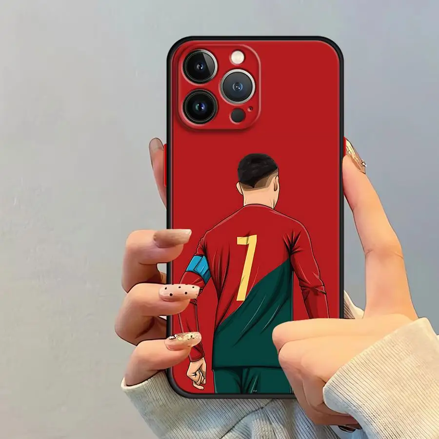 حافظة لهاتف آيفون 16e 13 Mini 14 12 11 XS 7 8 15 Plus X 16 Pro Max