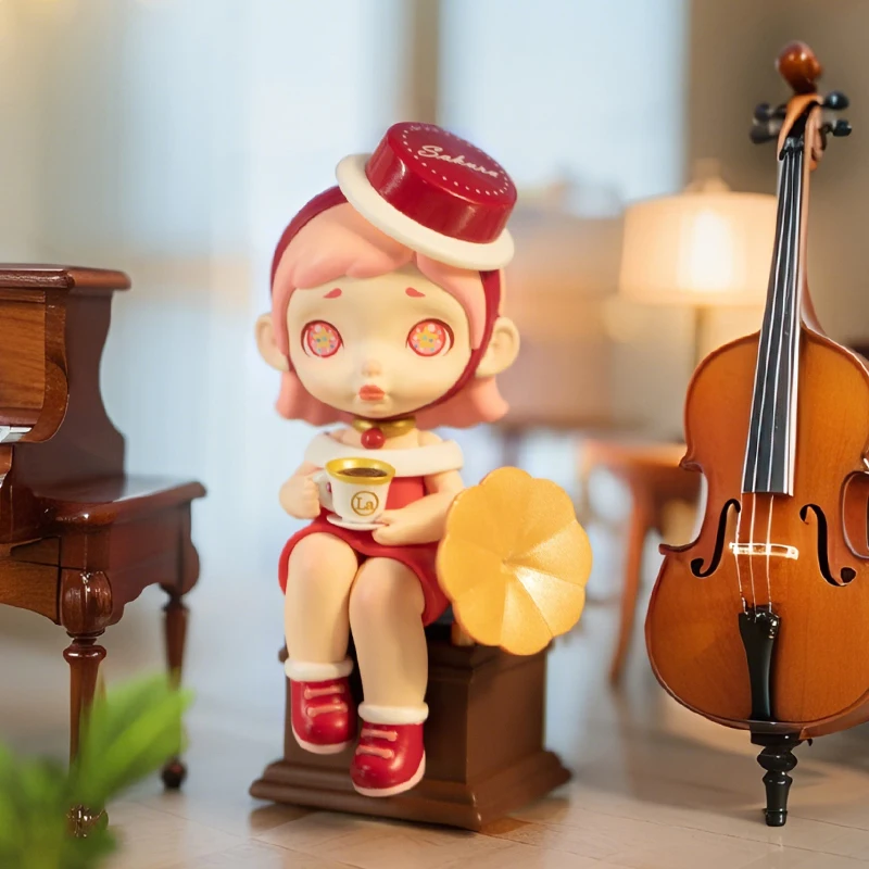 Toycity Laura "حلم في ليلة منتصف الصيف" سلسلة صندوق أعمى عمل الشكل الأصلي الكرتون المحيط صندوق غامض لعب الاطفال Gif