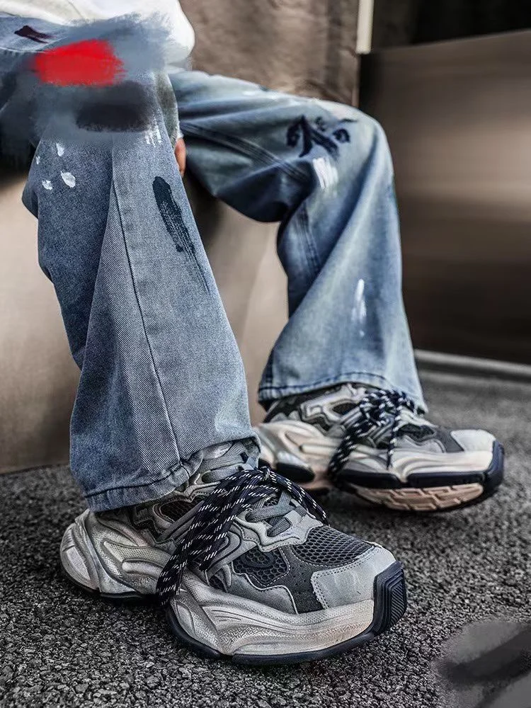 faionable-casual-dad-oes-for-men-new-2026-sandu-men's-oes-breathable-spor-slip-on-round-toe-lace-up-polyester-fabric