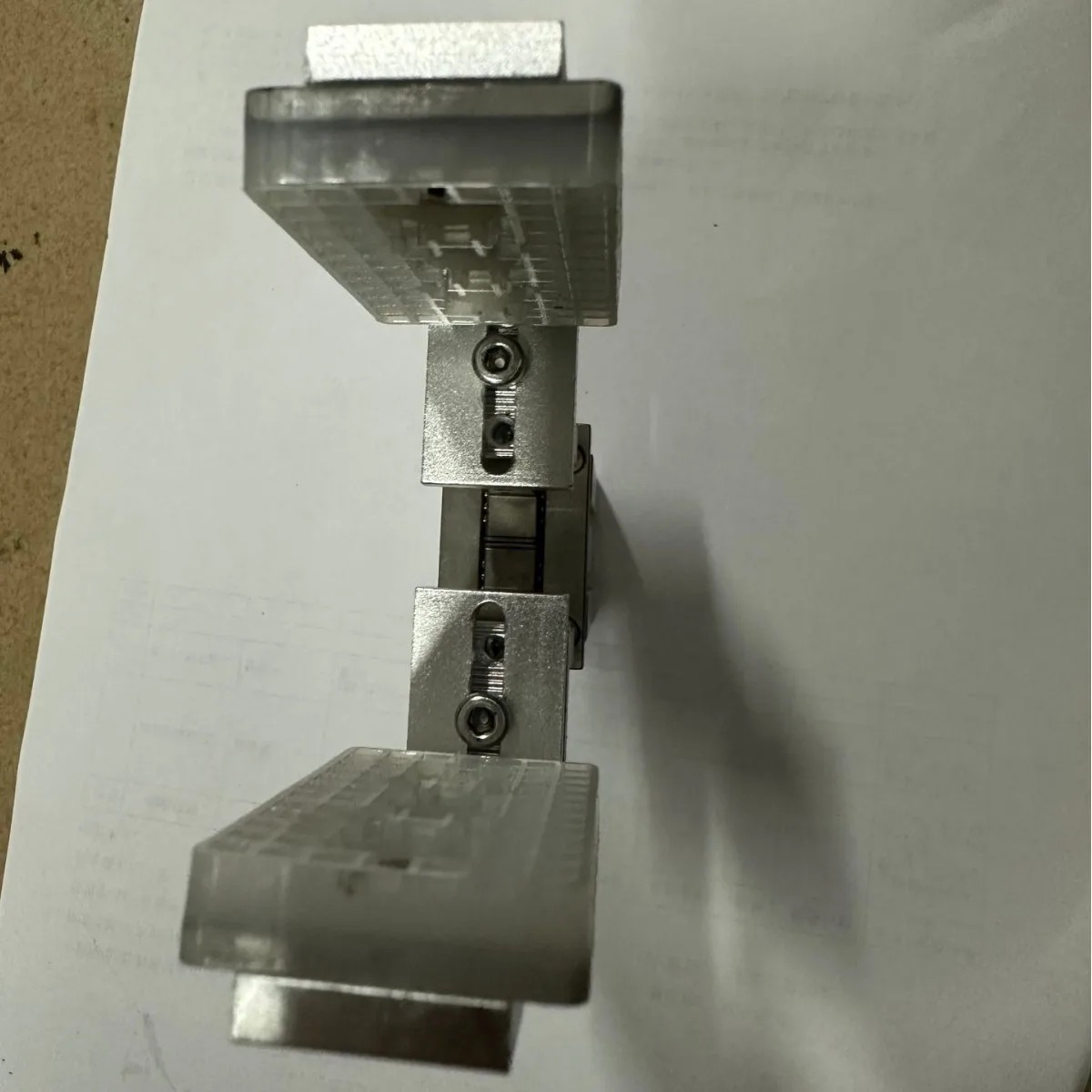 مناور إصبع اسطوانة تركيبات الملحقات 16D عقد تشاك المشبك المتوازي ، مشبك عريض إطار تلسكوبي قابل للتعديل