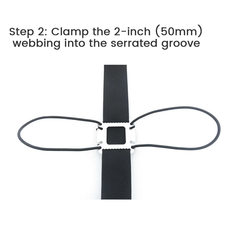 ABHS-Buckle Metal Button Quick-Install Quick-Release Adjusting Rope Diving Counterweight Buckle Easy Install
