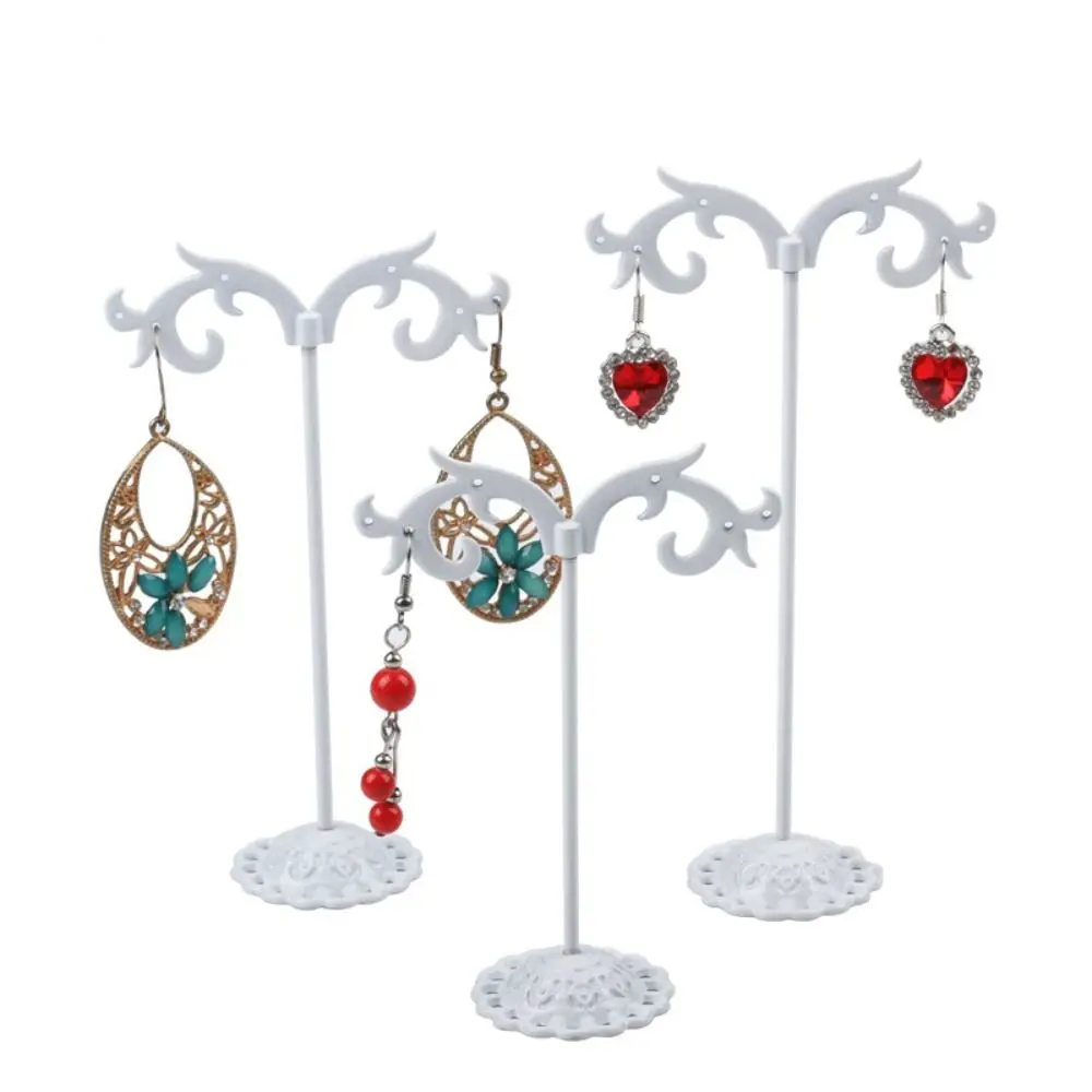 Simple Earring Rack Women Organizer Girls Jewelry Display Stand Jewelry Display Transparent Earring Hanger Fashion Accessories