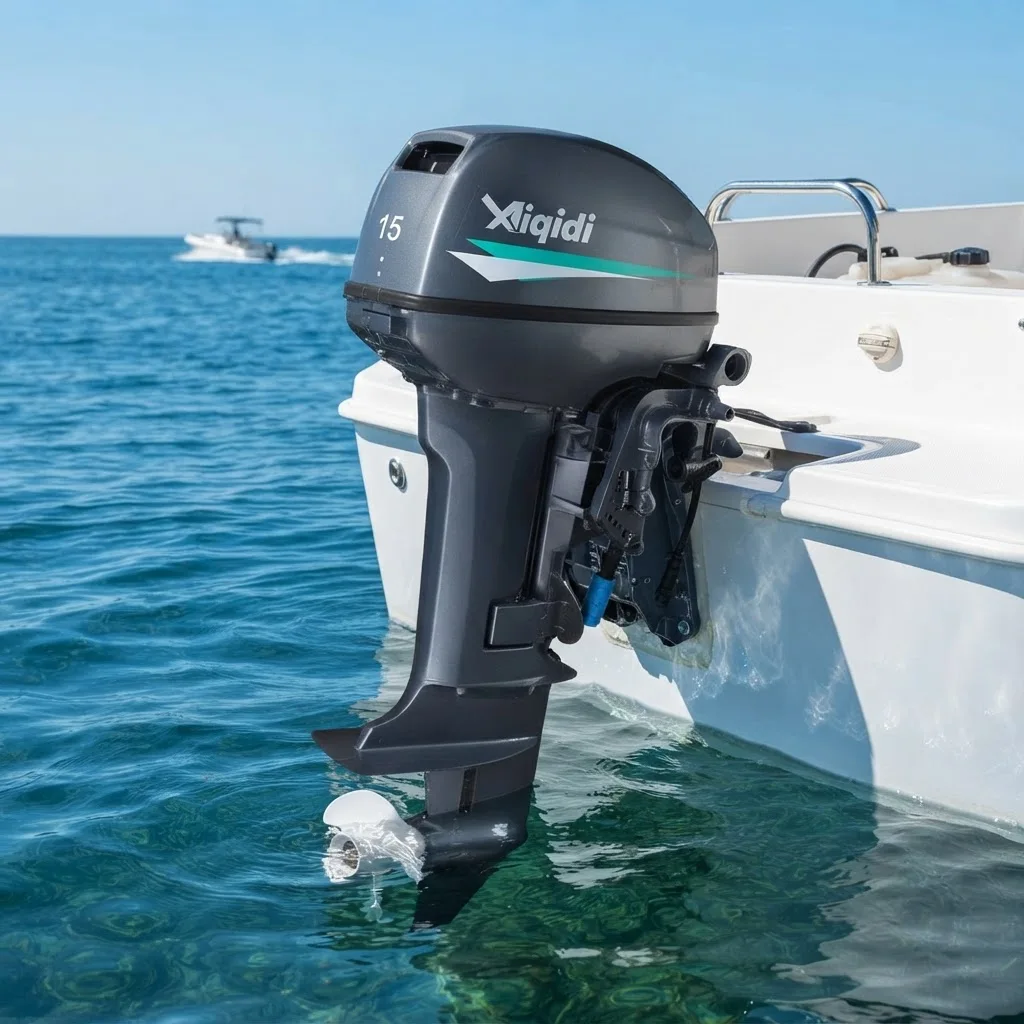 Aiqidi Electric Boat Engine 15HP 72V Outboard Motor Powered by Battery