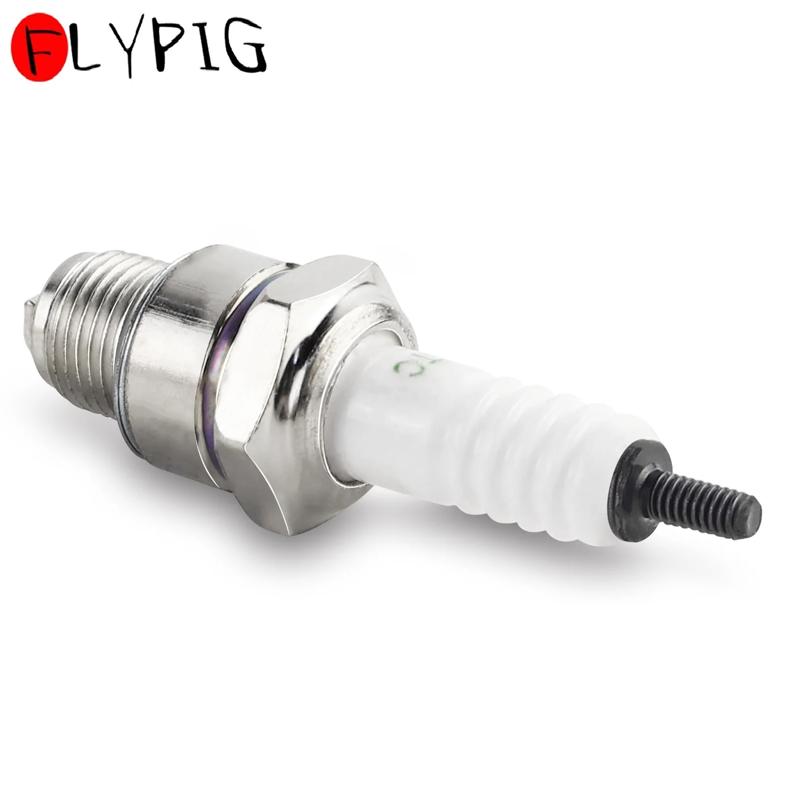 Spark Plug E6TC BP6HS for 50cc 70cc 90cc 110cc Yamaha PW50 PW60 PW80 PEEWEE LT50 LT80 ATV Quad Moped Scooter Go Kart Dirt Bike 