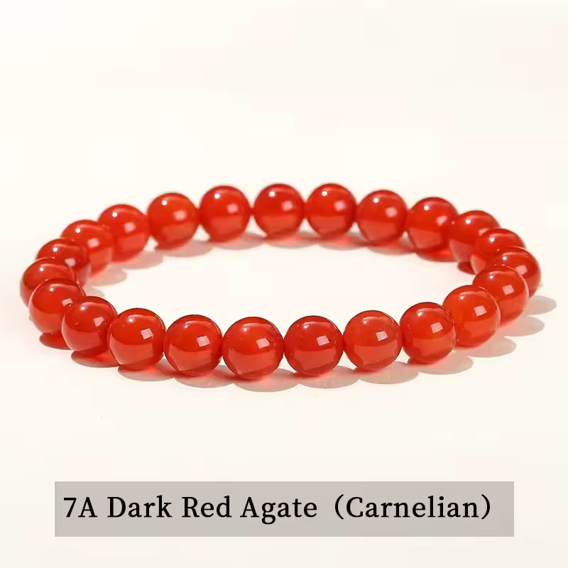 JD Natural Stone Beads Bracelet Amethyst Tiger Eye Crystal Quartz Agate Gem Beads Bangles Women Men Reiki Healling Jewelry Gift - Image 39