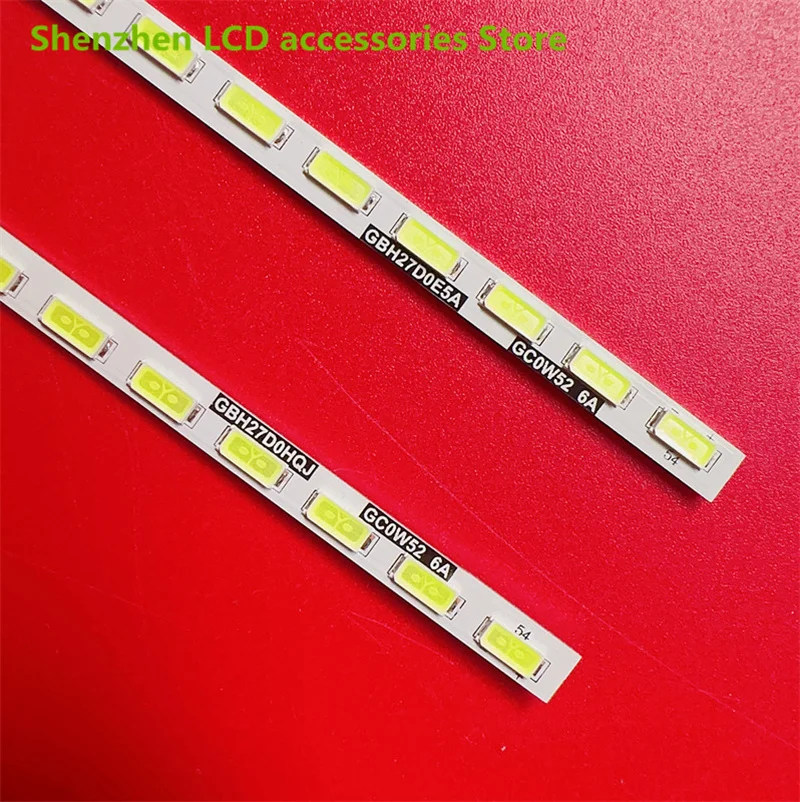 Lampu latar LED untuk TC-L47ET5 47 V12 Edge REV1.5 7-Type light D light bar 100% baru