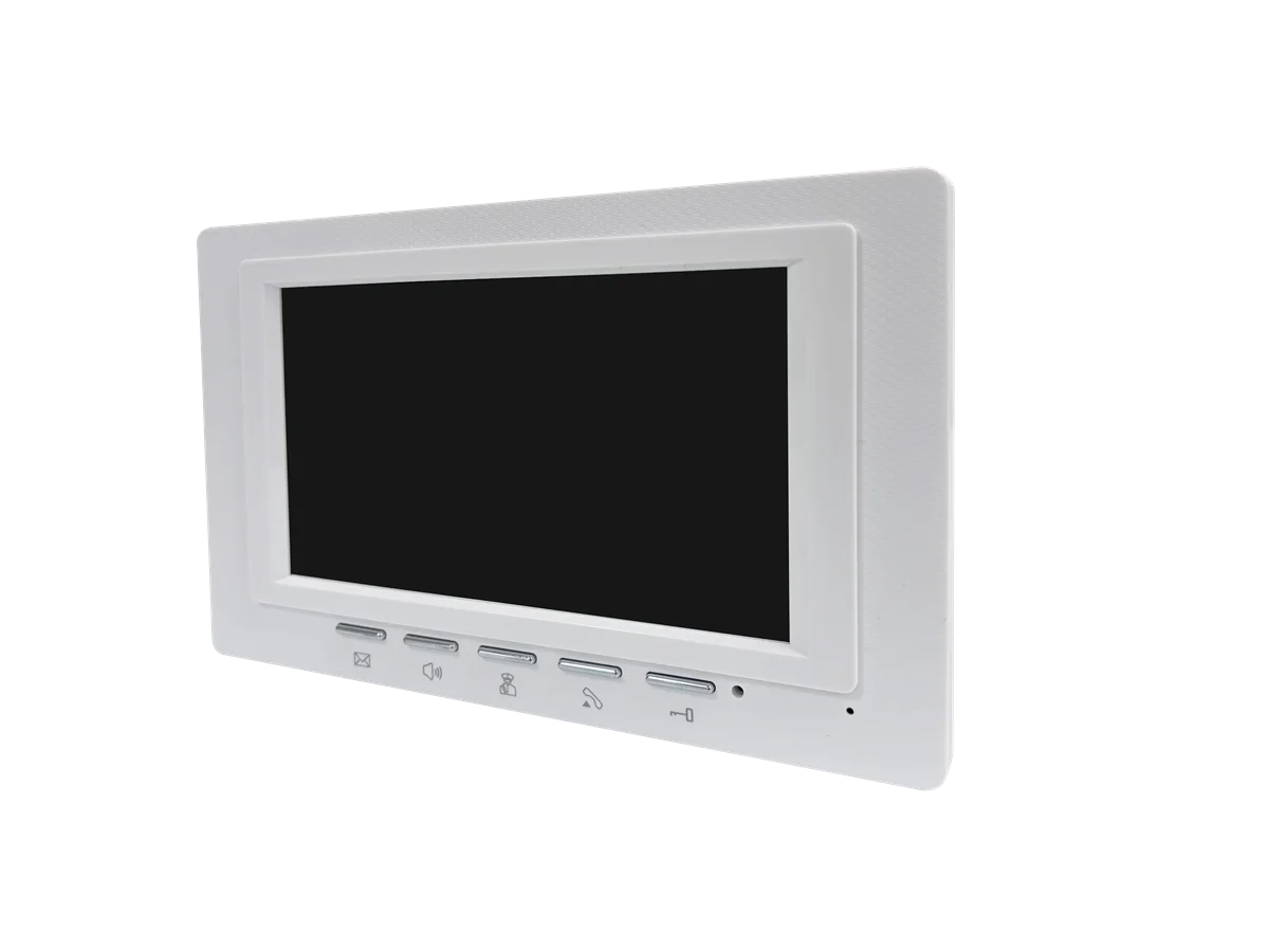 Pantalla IPS de 7 pulgadas, videoportero con cable 1v1, intercomunicador Visual, timbre AHD con cable, gran angular, visor de puerta de seguridad para el hogar
