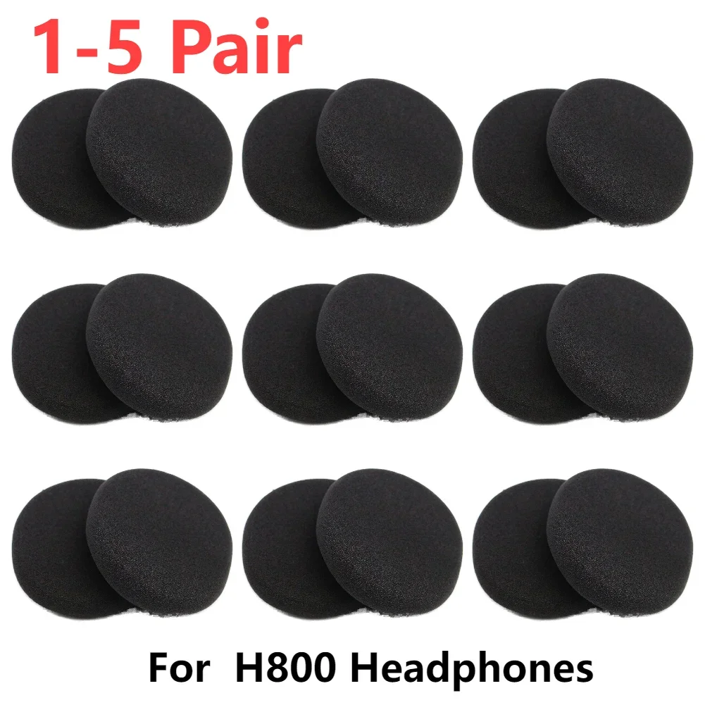 1-5 Pair Ear Pads for logitech H800 Replacement Headphone Foam Ear Cushion Ear Covers for LOGITECH H800 Wireless Headset Earpad