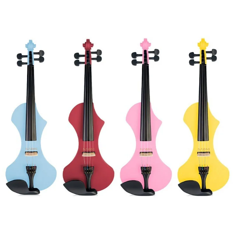 

Electronic Violin with Phone Mic Port, Silent Practice, Maple Violin Code, Adjustable Volume Tone, Headphone Bow, Storage Bag