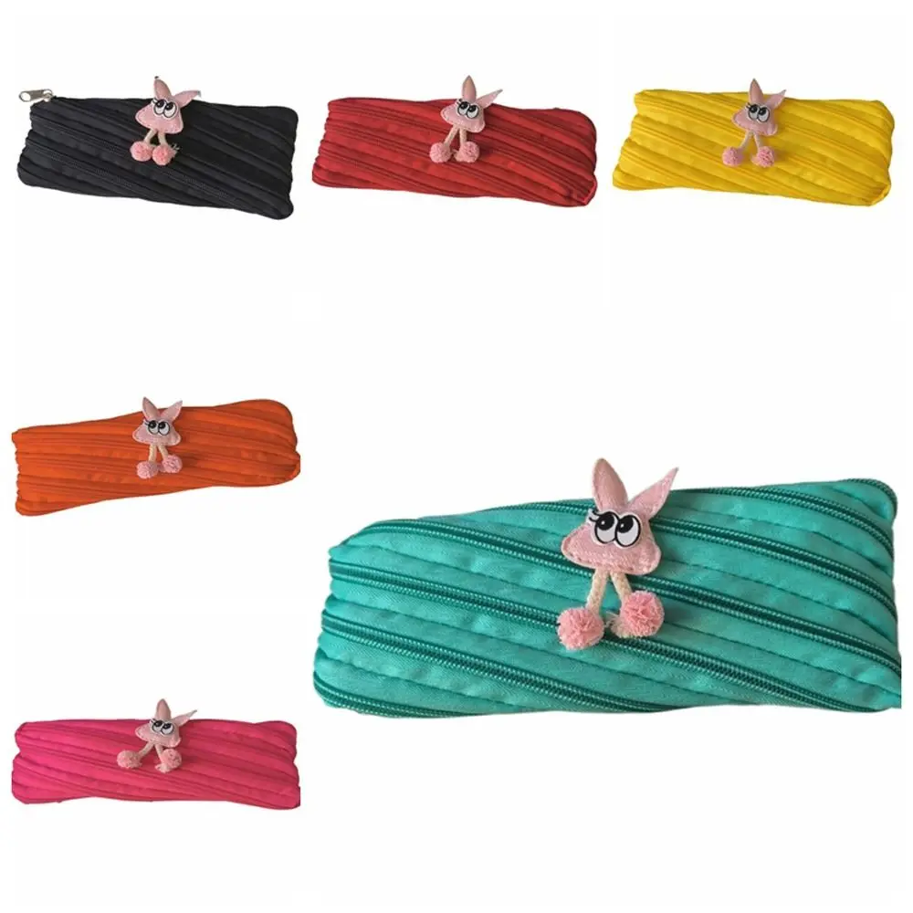 New Kawaii Cute Pencil Bag Storage Bag Pencil Package Multi-function Pencil Pen Stationery Bag School Supply Stationery Creative