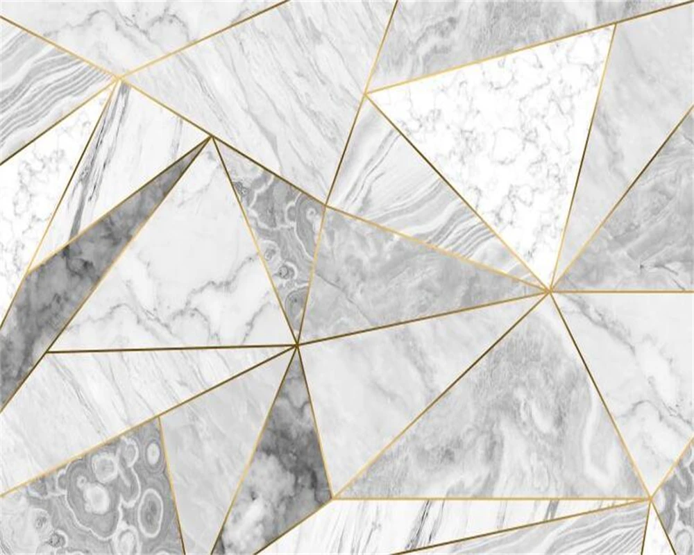 beibehang papel de parede Customized new modern minimalist retro geometric grid industrial warm gray background wallpaper
