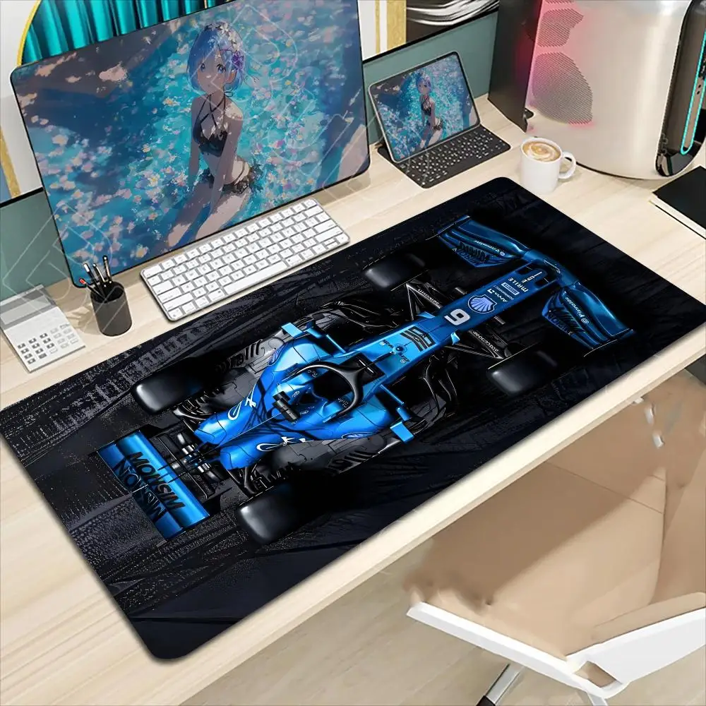 

1 шт. большой игровой коврик для мыши для ноутбука XXL резиновый нескользящий коврик для офисного стола F1 аксессуары для гоночной игровой клавиатуры удлиненный длинный коврик для стола