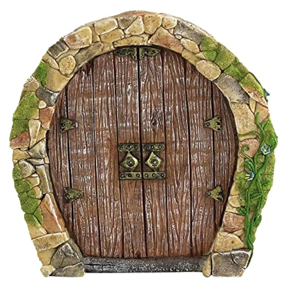 Outdoor Tree Fairy Door, Fairy Garden Miniature Gnome House Doors and Windows, Mini Fairy Garden Sculpture