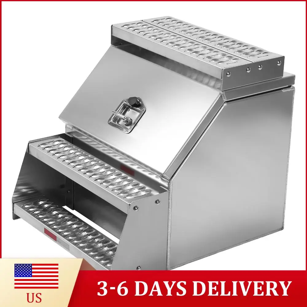 

Всепогодный запираемый ящик для хранения 12/23 дюйма, инструментальный ящик для полуприцепов с Т-образной ручкой-защелкой, подходит для Peterbilt, Kenworth и других марок