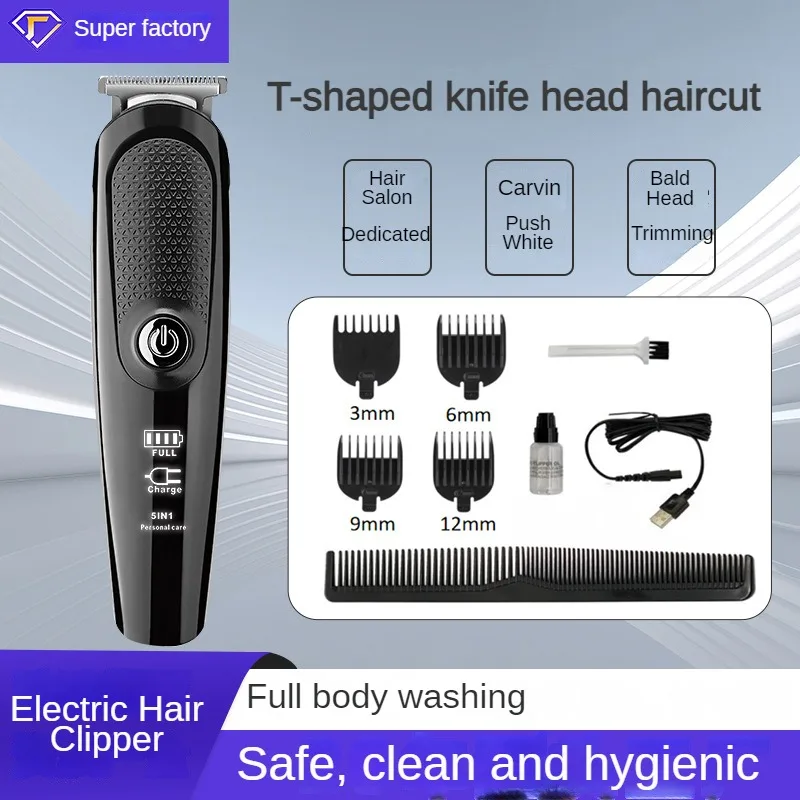 

Hairdresser Electric Hair Clippers Shaving Razor Professional Hair Trimmer for Men Haircut Styling Cutter Professional Kit