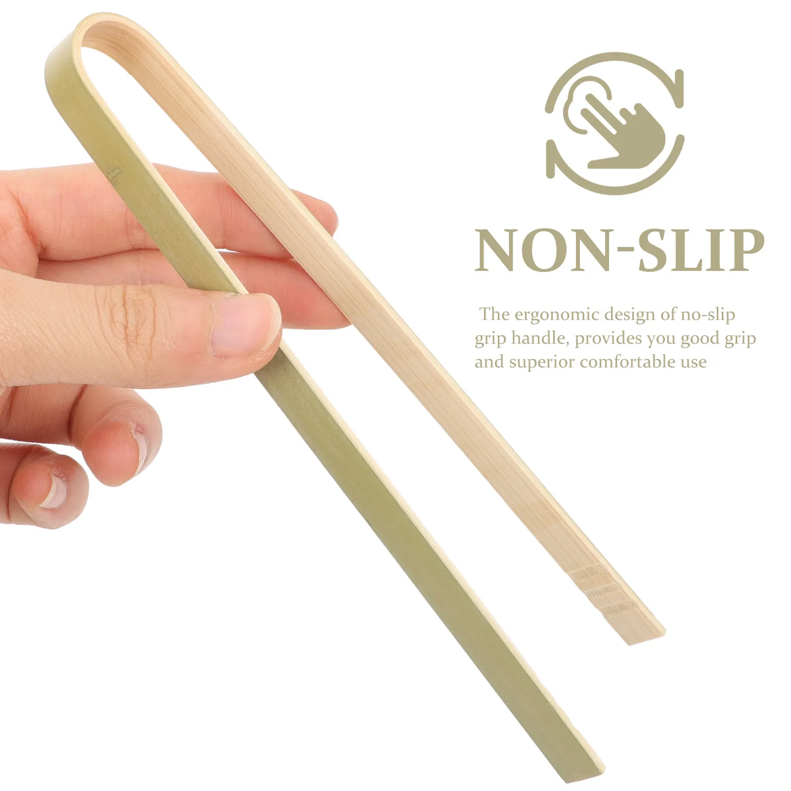 10Pcs Bamboo Cactus Transplant Clip Ergonomic for Garden Succulent Planting Moving Transplanting Supplies Gardening