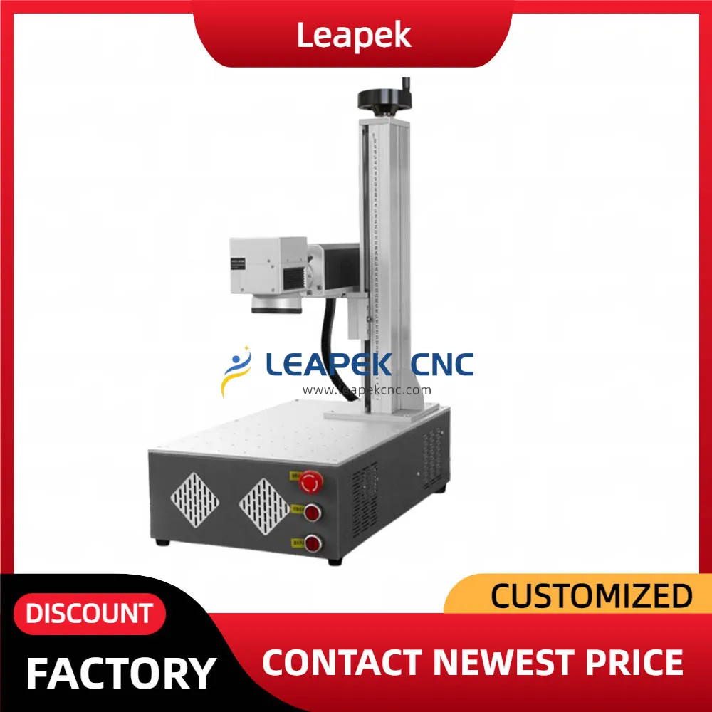 20W 50Watt Fiber Laser Fiber Marking Machine for QR Code Marking with CE Certificate