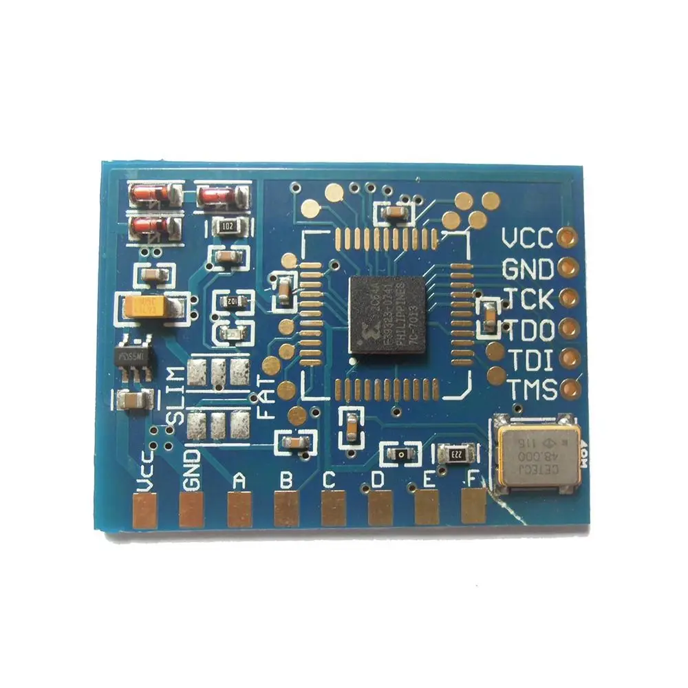 Matrix V1 Corona Crystals IC Chip for XBOX 360 Host Self-Made Pulse Small Ic Blue Board with Crystal Oscillator Replacement