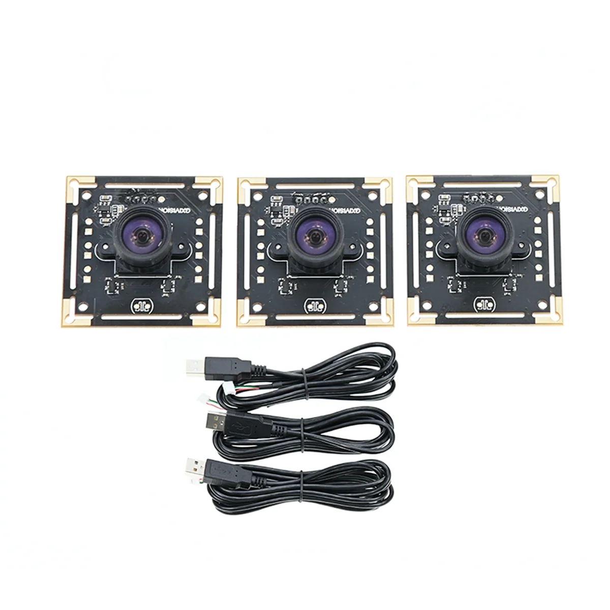 3PCS Camera Module 100 Degree OV9732 2M Cable 1280x720 30fps,Compatible for Autodarts.Io,USB Drive Free