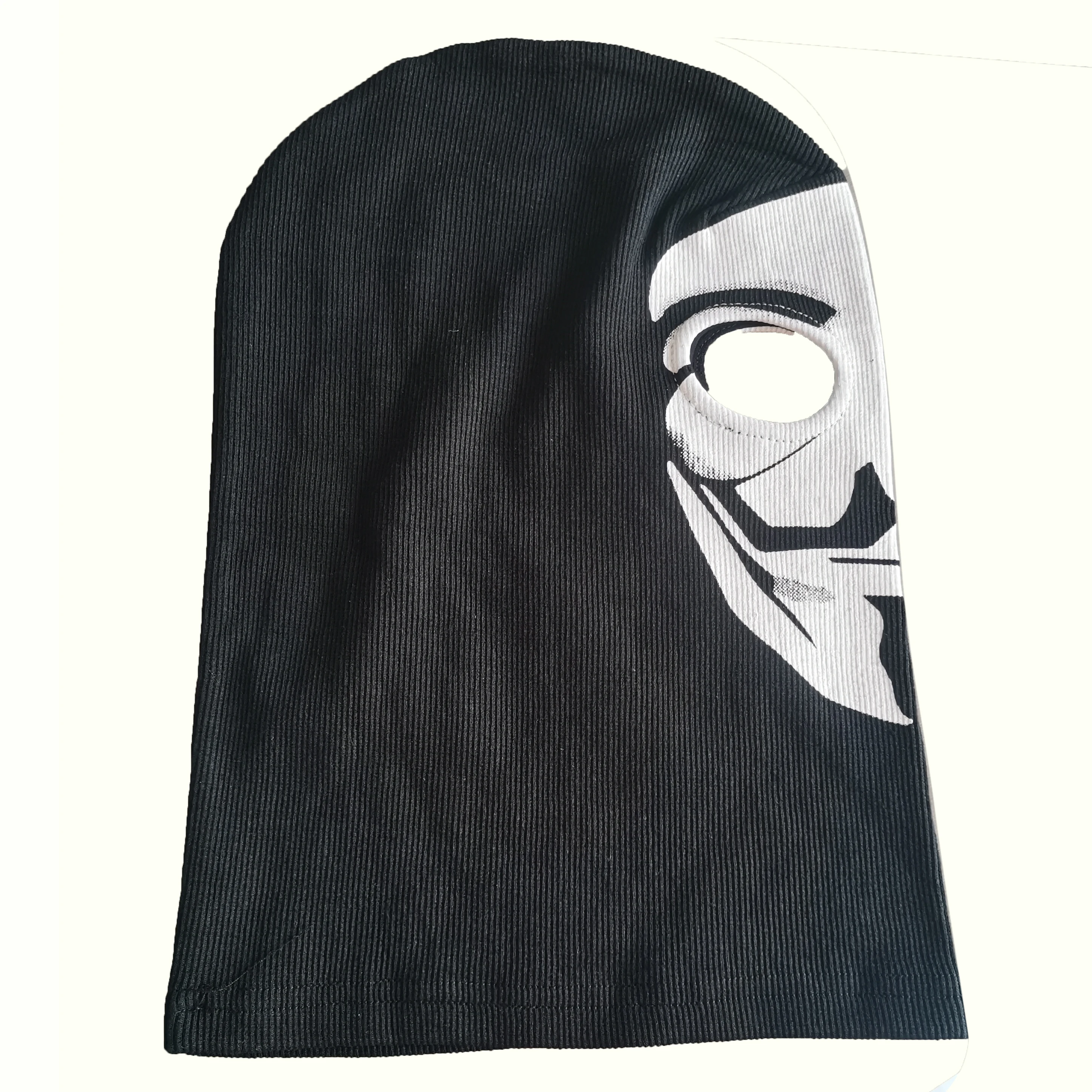 Handmade Cotton Fabric Mask Hood Face Balaclava Halloween Cosplay V For Vendetta Mask Cosplay Guy Fawkes Anonymous Mask