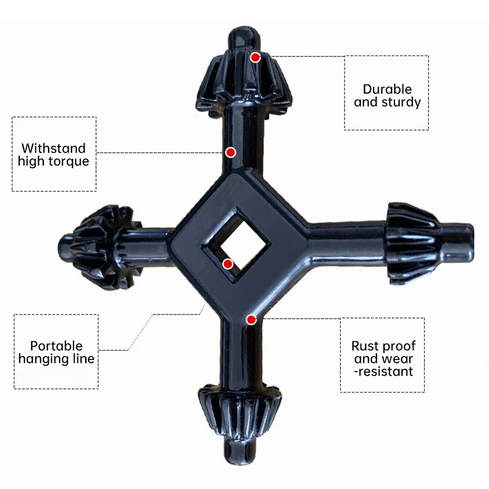 2-in-1 drill chuck key spanner 2-way quick ratchet 2-way dual purpose spanner 12.7mm/17.5mm Tools