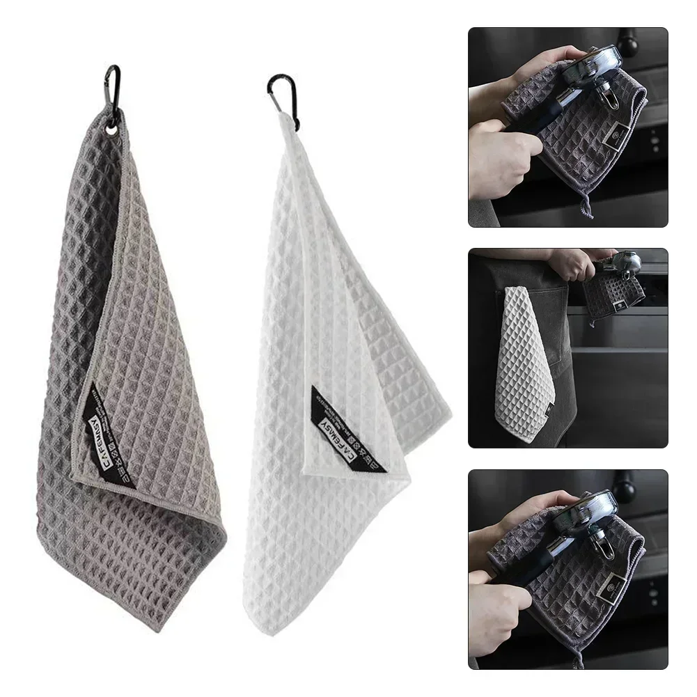 Barista Bar Towel Milk Tea Shops Coffee Machines Special Rag Absorbing Water Without Lint Cleaning Cloth Square Towel